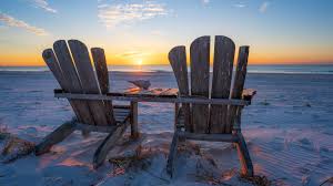 quiet summer beach vacation